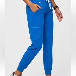Royal Blue Figs scrub pants